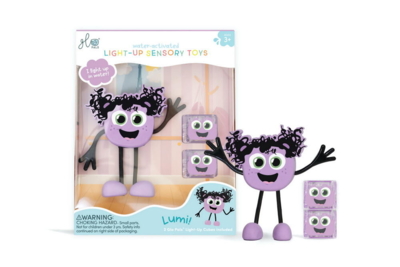 Lila purple - Character and 2 cubes