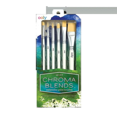 Chroma Blends Watercolor Paint Brushes