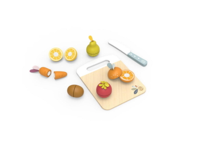 Fruits & Vegetables Cutting Playset