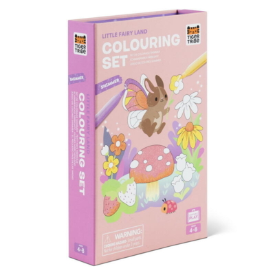 Kolli: 1 Shimmer Colouring Set - Little Fairy Land