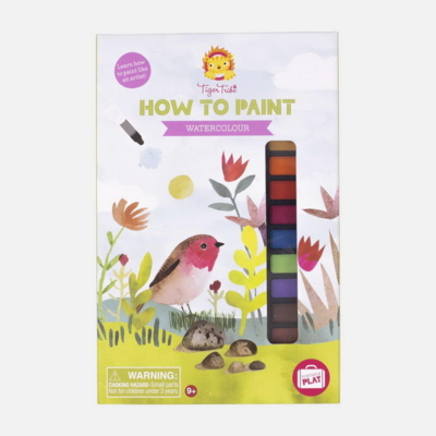 Kolli: 1 How to Paint - Watercolour