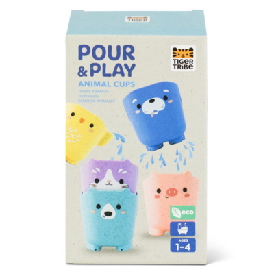 Kolli: 1 Pour & Play - Animal Cups