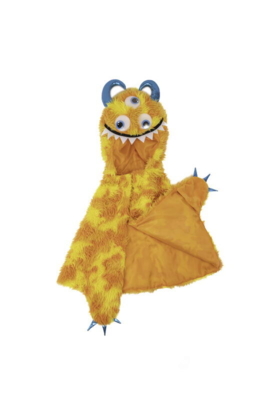 Kolli: 1 Giggle the Monster Cape, Orange/Yellow, SIZE US 4-6