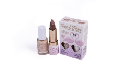 Kolli: 2 Pinky Promise Duo Nourishing - Lipstick and Nail Polish set