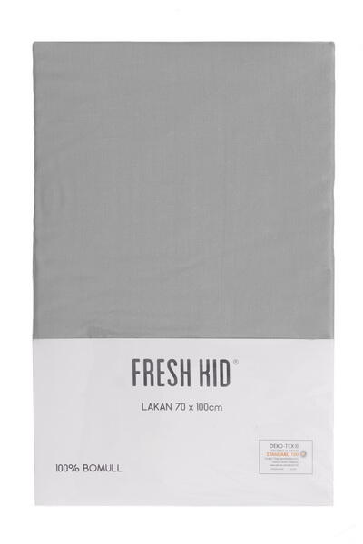 Kolli: 6 Lakan för spjälsäng, grå (150 cm)