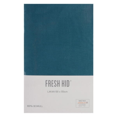 Kolli: 6 Dra på Lakan för spjälsäng, petrol (120 cm)