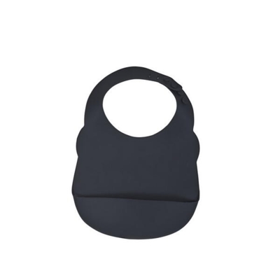 Kolli: 6 Haklapp, Silikon, svart (30cm)