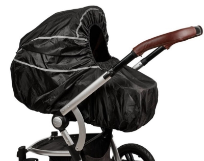 Kolli: 6 Regnskydd Svart, singelvagn, Universal (Universal)