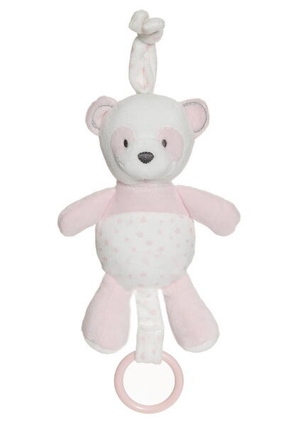 Kolli: 6 Panda! Panda! Speldosa, rosa (19cm)