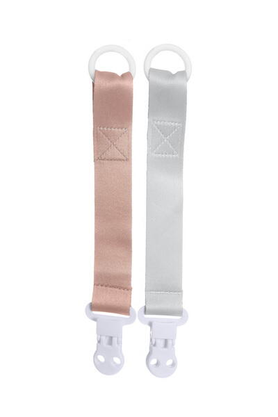 Kolli: 6 Napphållare, rosa/grå, 2 pack. (21cm)