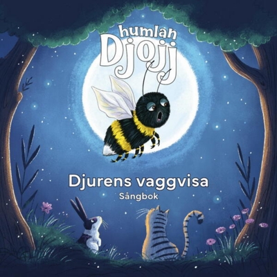 Kolli: 6 Humlan Djojj- Djurens vaggvisa, Bok (18 cm)
