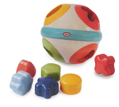 Kolli: 3 Rolling ball shape sorter BIO