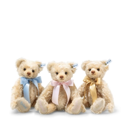 Kolli: 1 Teddy bear with personalised bow and embroide 27 cm