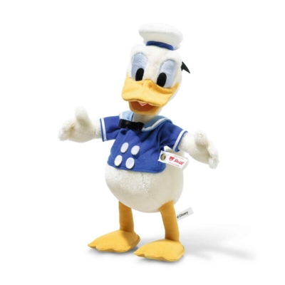 Kolli: 1 Disney Donald Duck 90th Anniversary, white 27 cm