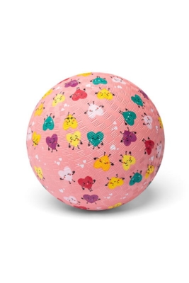 Kolli: 1 Rubber ball Hearts 18 cm