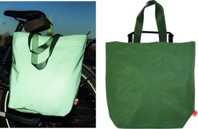Kolli: 2 Foldable bag green