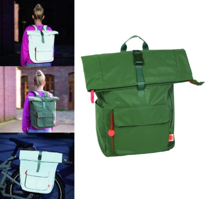 Kolli: 1 Bicycle backpack green