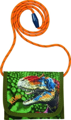 Kolli: 4 Purse with cord T-Rex