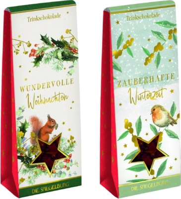 Kolli: 12 Drinking chocolate Magical winter forest