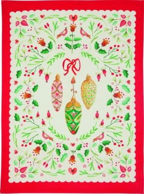 Kolli: 3 Tea towel Christmas tree