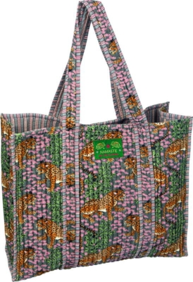 Kolli: 1 Velvet shopper leopard