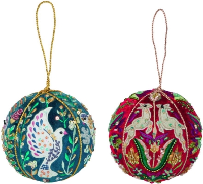 Kolli: 2 Textile pendant Lieblingsstücke Sparkling World