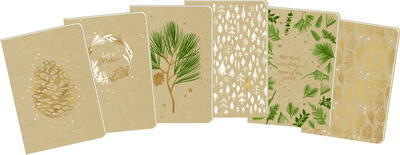 Kolli: 12 Note book DIN A6 (12 pcs asstd) Winter Love