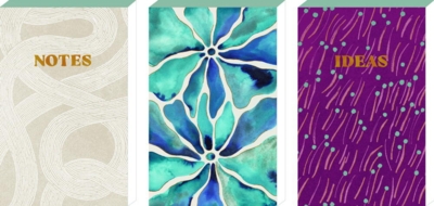 Kolli: 18 Little note pads asstd Colours of the Seasons