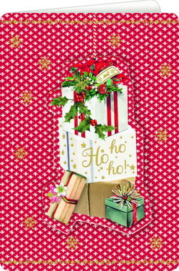Kolli: 5 Christmas greeting card Festive Christmas (5 pcs)