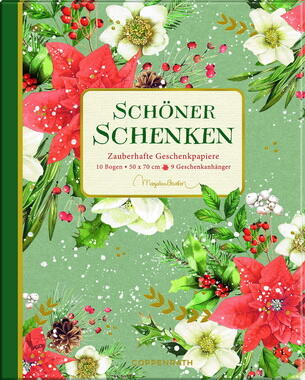 Kolli: 1 Wrapping paper book Magical Christmas Marjolein Bastin