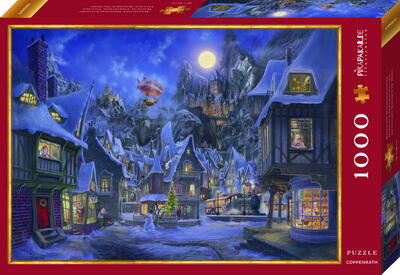 Kolli: 1 Puzzle Magical Christmas Village (1000pcs)