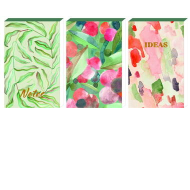 Kolli: 18 Display with notepads Colours of the Seasons (18 pcs asstd.)