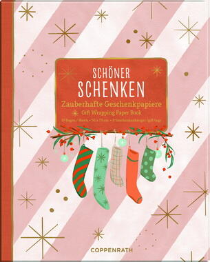 Kolli: 1 Wrapping paper book Cozy Christmas