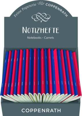 Kolli: 1 Display with notebooks DIN A6 Royal Blue Ed. Barbara Behr