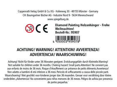 Kolli: 10 Diamond painting wooden pendant squirrel / birds Creative Christmas Kids