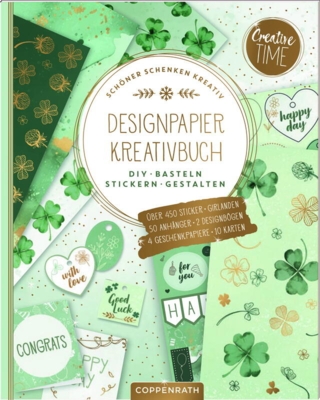Kolli: 3 Design paper creativity book - good luck