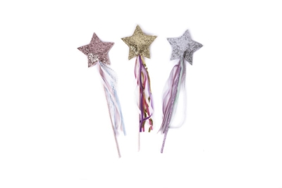 Kolli: 6 Deluxe Twinkle Twinkle Star Wand, 3 styles assorted