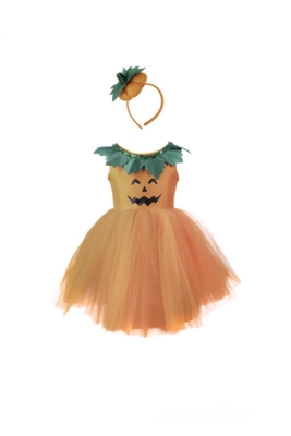 Kolli: 2 Toddler Pumpkin Patch Princess Dress, SIZE US 2T