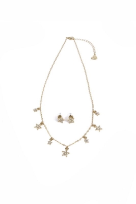 Kolli: 6 Boutique Chic Rising Star Necklace & Earring Set (3 pcs)