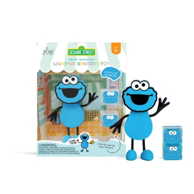 Kolli: 4 Cookie Monster Character - Personnage Cookie Monster