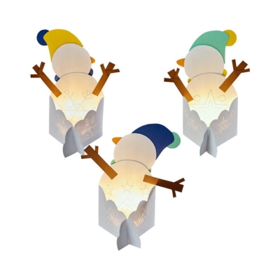 Kolli: 4 Craft Kit - First Paper Piercing Snowman