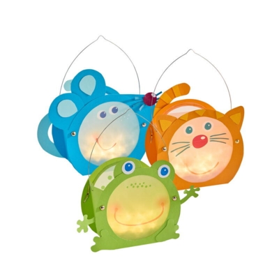 Kolli: 4 Craft Kit - Animal Paper Fastener Lantern