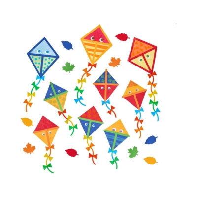 Kolli: 4 Craft Kit - Kite Flying Window Picture