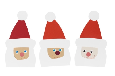 Kolli: 4 Craft Kit - First Cutting Santa Clauses