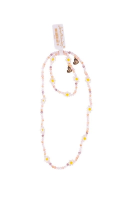 Kolli: 6 Boutique Daisy Delight Necklace & Bracelet Set, 2pc