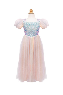 Kolli: 1 Rainbow Sherbert Sparkle Dress, SIZE US 3-4