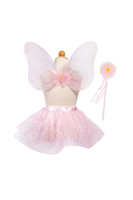 Kolli: 2 Crazy for Daises Tutu with Wings & Wand, SIZE US 4-6
