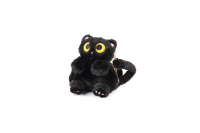 Kolli: 2 Cutie Kitty Mini Backpack, Black