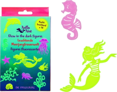 Kolli: 10 Glow in the dark figures Nella Nixe