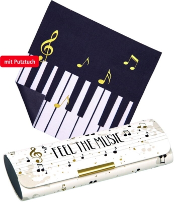 Kolli: 2 Glasses case with cleaning cloth All about Music